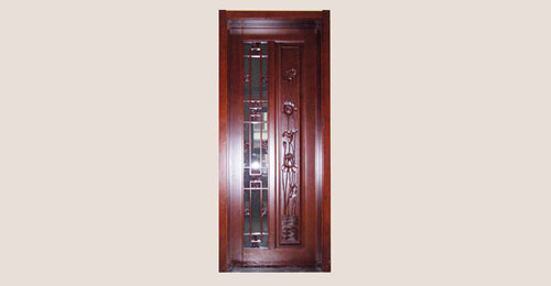武威卧室门选红木门中式风格还是白色好
